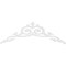 Ekena Millwork Pitch Baile Architectural Grade PVC Gable Pediment, 36"W x 6"H x 1"P (4/12) GPP036X006X100BAI - alternate 2